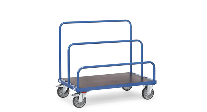 Platenwagen voor insteekbeugels, 1200x800mm Draagverm.1200kg