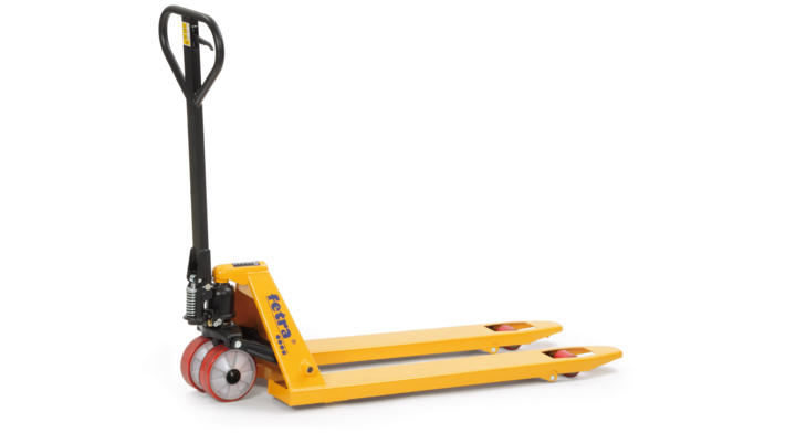 Handpallettruck met enkele Vorkrol, Draagverm. 2000kg