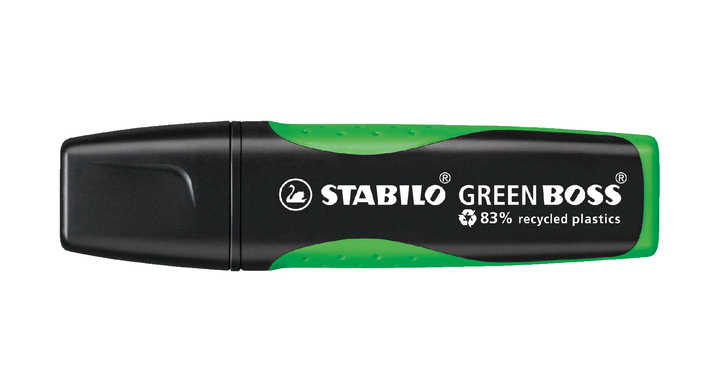Markeerstift stabilo green boss 6070/33 groen(6070/33)