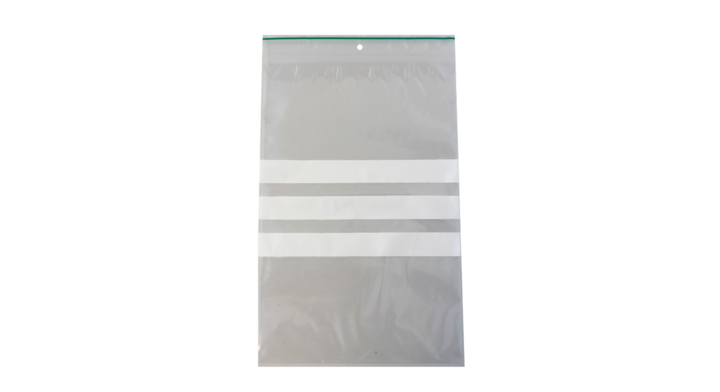 Gripzak, PE, 160x250mm, 50my, schrijfvlak (10x100stuks)