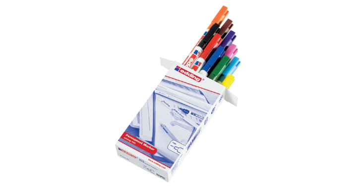 Viltstift edding 400 rond 1mm ass(3666999)