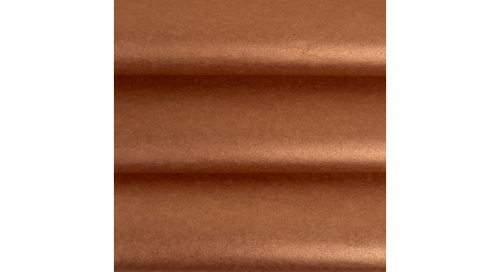 Vloeipapier, 75x50cm, metallic, copper (240 vel)