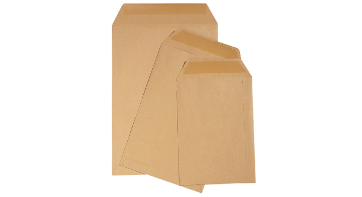 Envelop quantore loonzak 85x125 70gr bruin