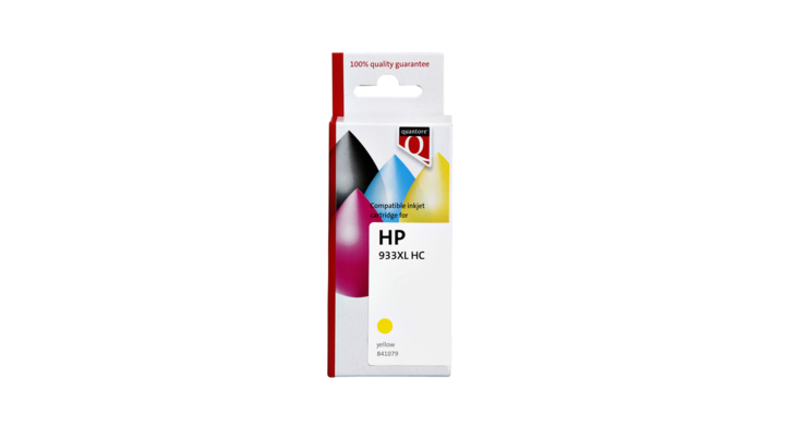 Inkcartridge Quantore alternatief tbv hp cn056ae 933xl geel