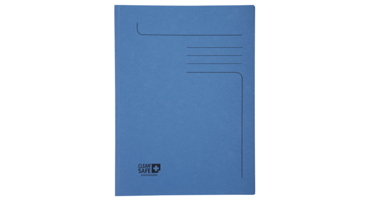 Dossiermap exacompta cleansafe 2kleppen blauw(33122e)