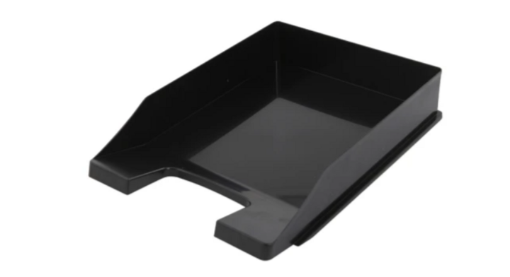 Stapelbare Brievenbak | 255x348x65mm | Zwart | VB 001027