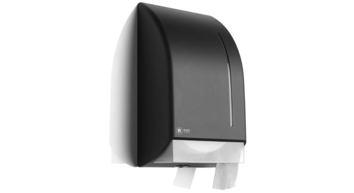 BlackSatino | Jumbo Toiletpapier Dispenser | JT20 | Zwart | 331960