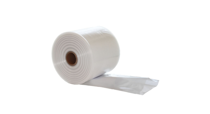 Buisfolie, LDPE, 30cm breed, 200my, 23kg per rol