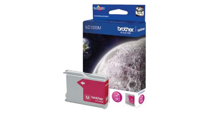 Inkcartridge brother lc-1000 rood