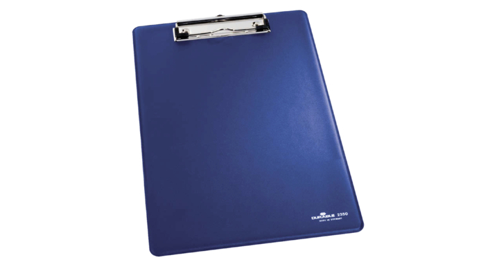 Durable 2350, klembord met kopklem A4, blauw, 235007