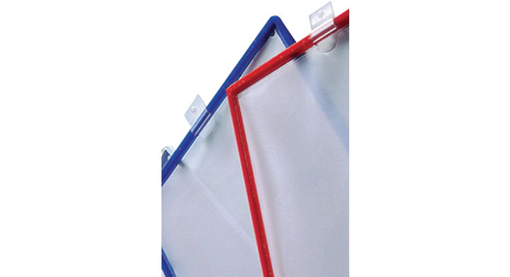 Infotas jalema flex-o-frame met ring a4 blauw