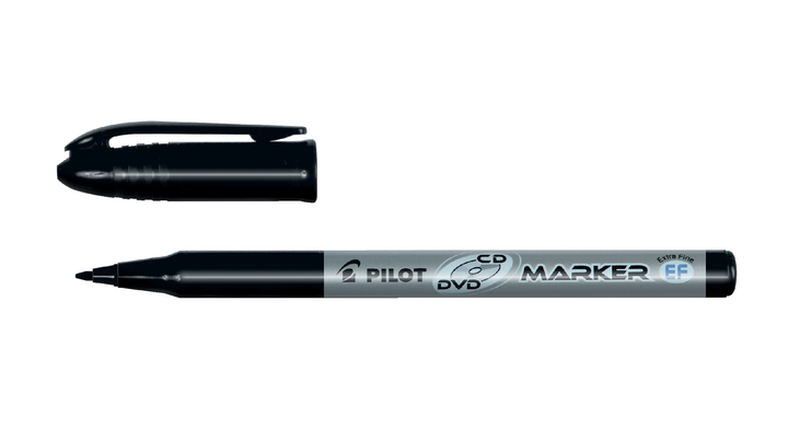 Cd marker pilot begreen 1mm zwart