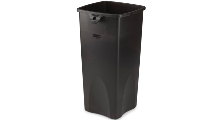 Rubbermaid Untouchable, afvalbak, 87 liter, zwart, VB 003569