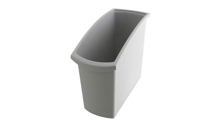 Papierbak Mondo, 18 liter, grijs, VB 201840