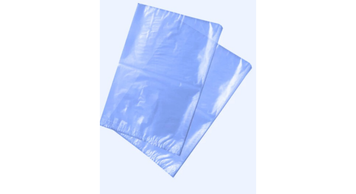 LDPE zakken, 31.5x50cm, 70my, blauw (500 stuks)