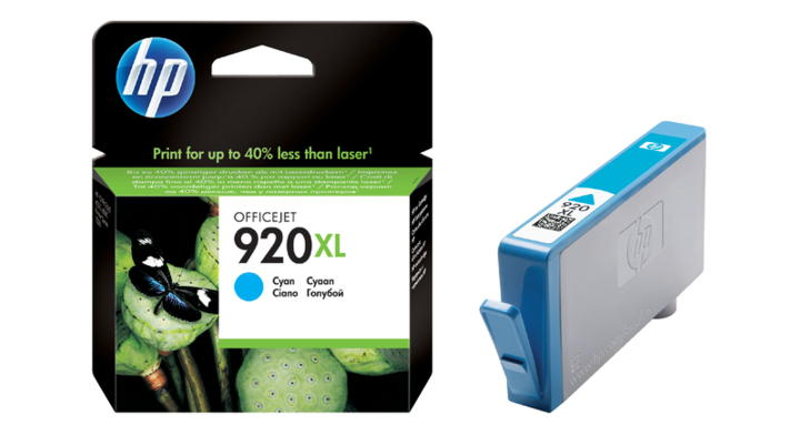 Inkcartridge hp cd972ae 920xl blauw(cd972ae)