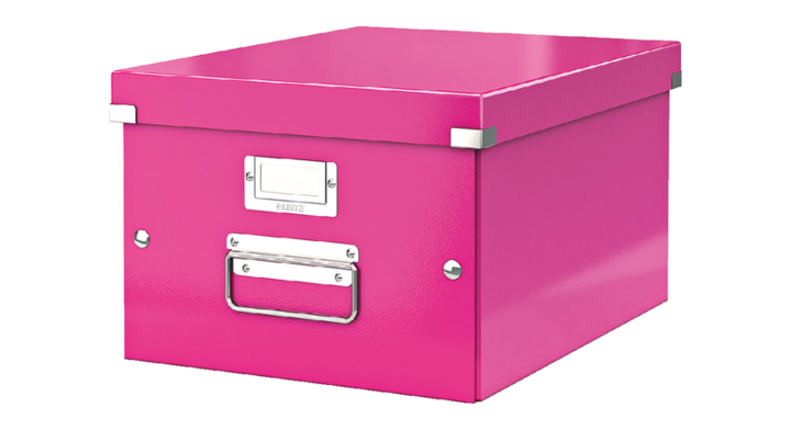 Opbergbox leitz click & store 265x188x335mm roze(60440023)
