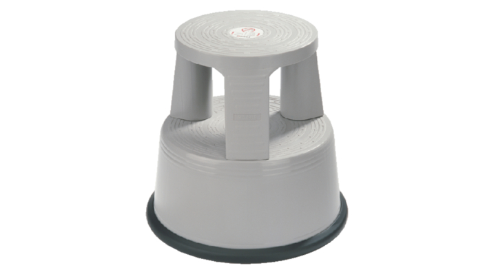 Opstapkruk dahle roll a step plastic grys