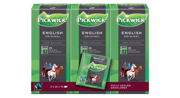 Pickwick Professional, thee, 2 gram, Engelse thee, 4016820 (25 stuks)