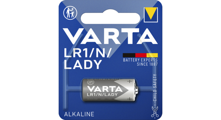 Batterij varta 4001 lr1 lady n lithium(4001101401)