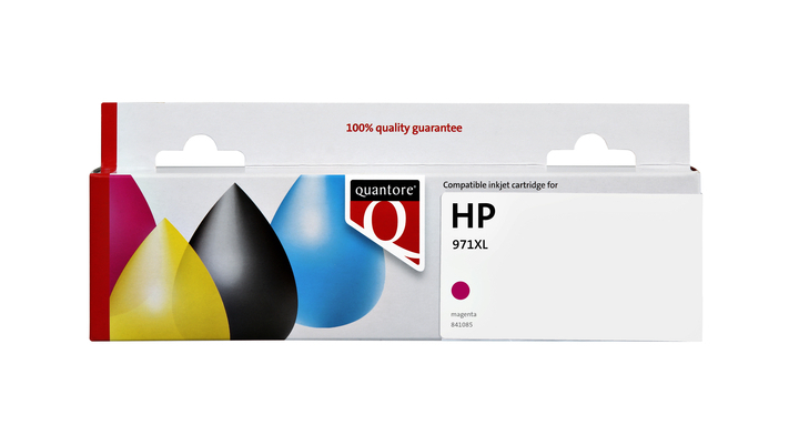 Inkcartridge Quantore alternatief tbv hp 971xl cn627ae rood