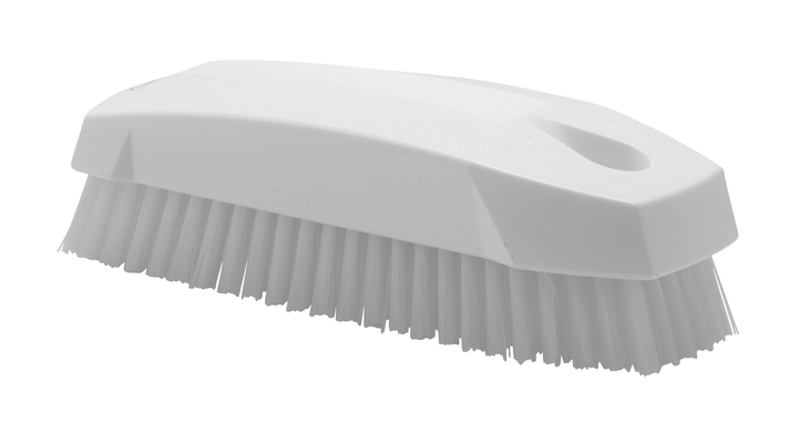 Vikan, nagelborstel hard, 13cm, wit, 64405 (1 stuk)
