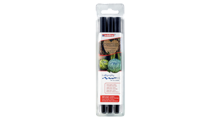 Tekenpen edding 1255 zwart