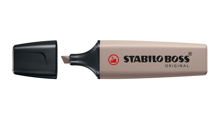 Markeerstift stabilo boss 70/193 nature warmgrijs(70/193)