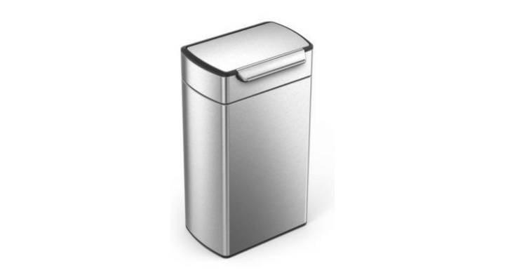 Simplehuman, sensor afvalemmer, 40 liter, mat RVS, VB 015583