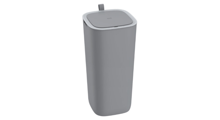 Morandi, afvalbak met sensor, 30 liter, grijs, VB 628890