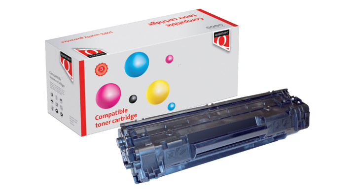 Tonercartridge Quantore alternatief tbv hp ce285a jumbo zwart(pro2230x)