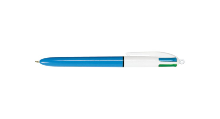 Balpen bic 4kleuren medium