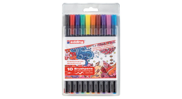 Brushpen edding 1340/10 tangle ass(4-1340-10-2)