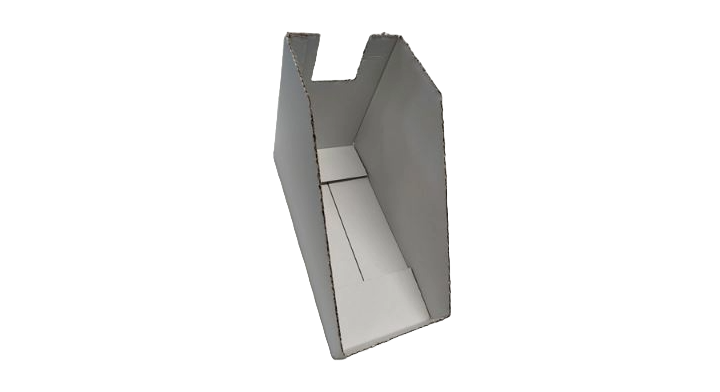 Kartonnen dozen, 355x165x215mm, B-golf, wit, display, 1080st