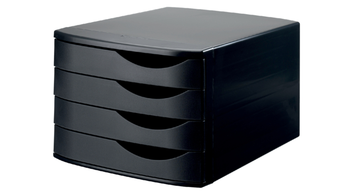 Ladenbox atlanta resolution 4ldn zwart(a6863-74299)