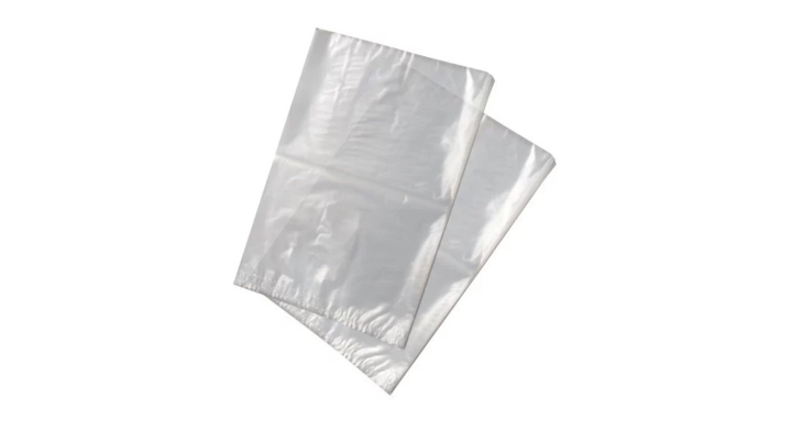 Vlakke zakken, LDPE, 55x75cm, 200my, transparant (100 stuks)