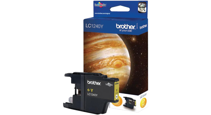 Inkcartridge brother lc-1240 geel(lc-1240y)