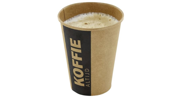 Kofiebeker, 355ml/12oz, 90mm, karton, 'Altijd koffie' (1000 stuks) 