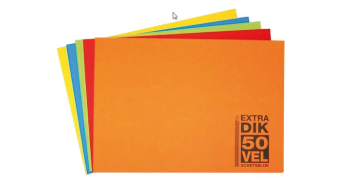 Schetsboek 160gr 320x480mm 24v