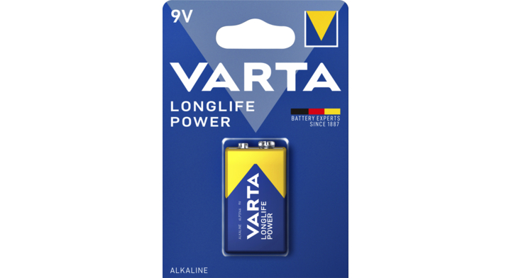Batterij varta 9v(4922121411)