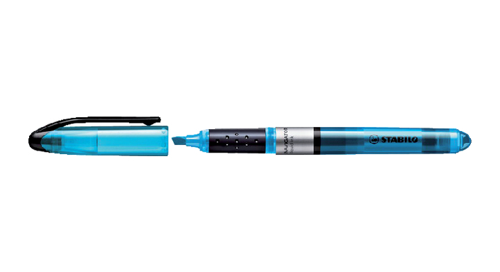 Markeerstift stabilo navigator blauw