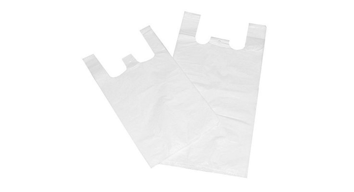 Hdpe Hemdtas Wit 30+10+10x60 cm 18Mu Ds/1000