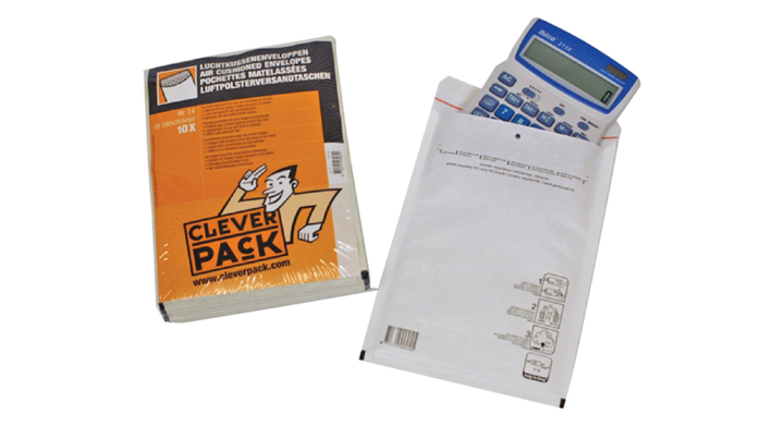 Envelop cleverpack luchtkussen 13 172x225 10st wit