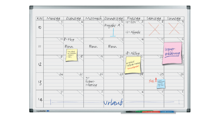 Planbord legamaster universeel prem 60x90cm