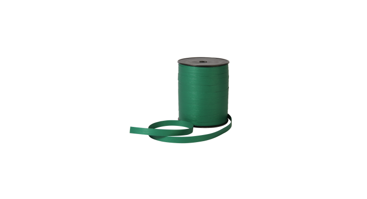 Krullint, paperlook, 10mm x 250m, donker groen
