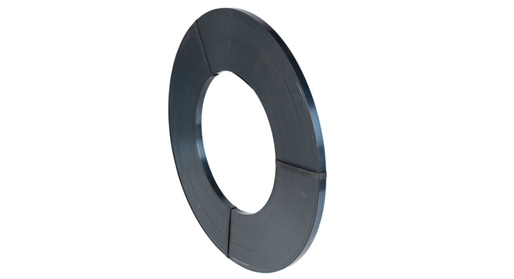 Omsnoeringsband, staal, 16mmx0,5mm, EW, zwart, rol 25kg
