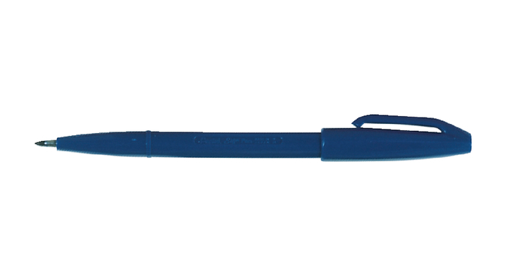 Fineliner pentel signpen s520 0.4mm blauw