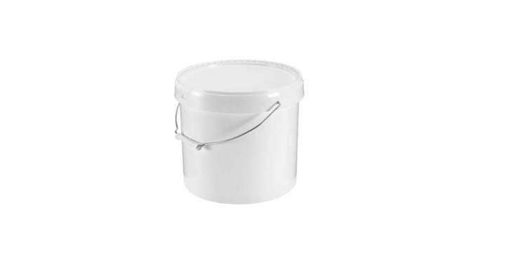Emmer rond, PP, Ø293mm, 12.7 liter, wit (308 stuks)