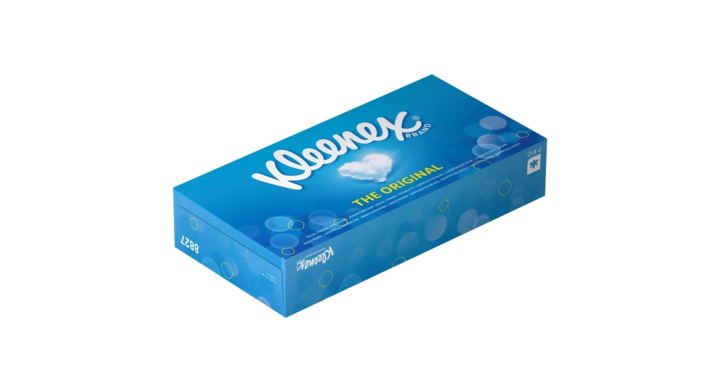 Kleenex | Facial Tissue | 21,5x18,5 | 2-Laags | Wit | 8827 (100 stuks)