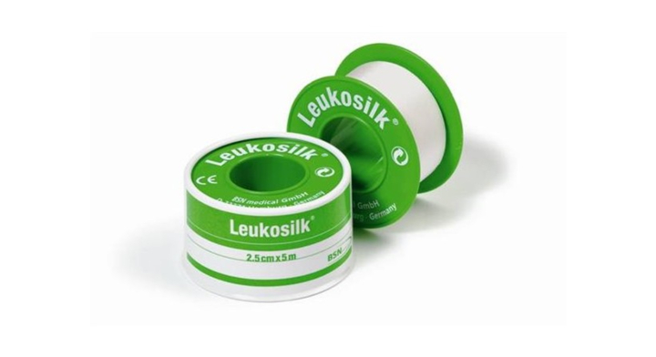 Leukoplast Leukosilk, hechtpleister, 2.5 cm x 5 meter (1 stuk)